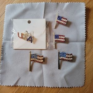 Patriotic pins